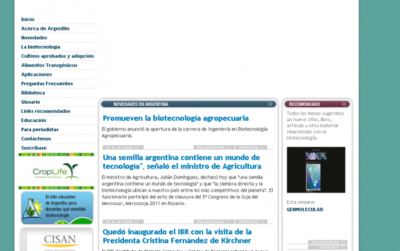 Pagina de ArgenBio