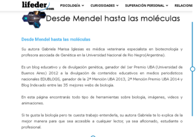 Blog según Lifefeder