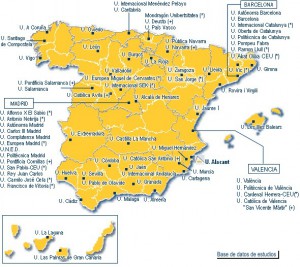 Tasa de desempleo (%) y salario medio (€/mes) en España en función del nivel de estudios. Fuente: INE, 1 Trimestre 2011